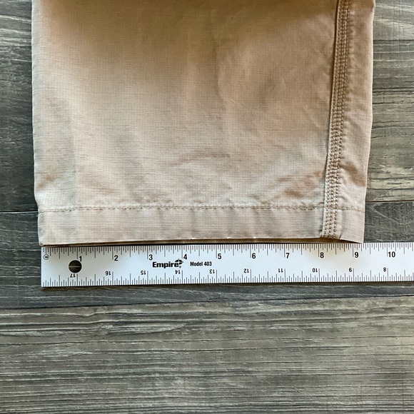 36x26 LL Bean Allagash Cargo Pants Men's Khaki Tan Natural Fit 262570 - Picture 9 of 12